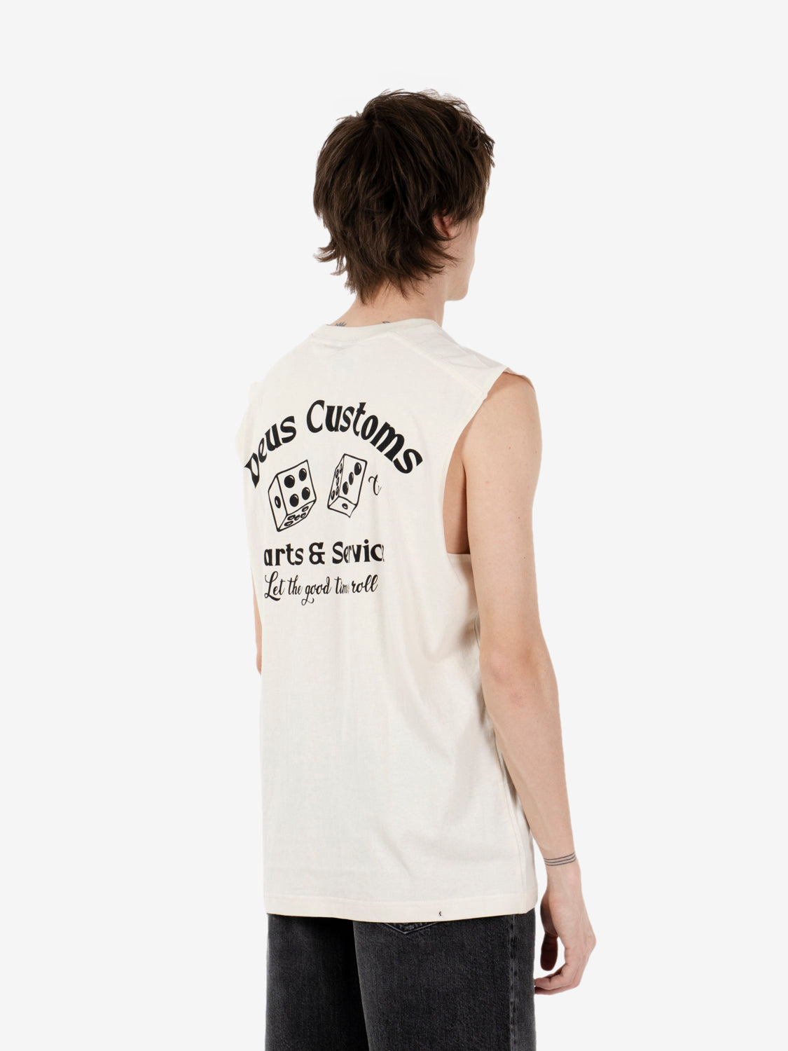 Knucklebones Muscle dirty white