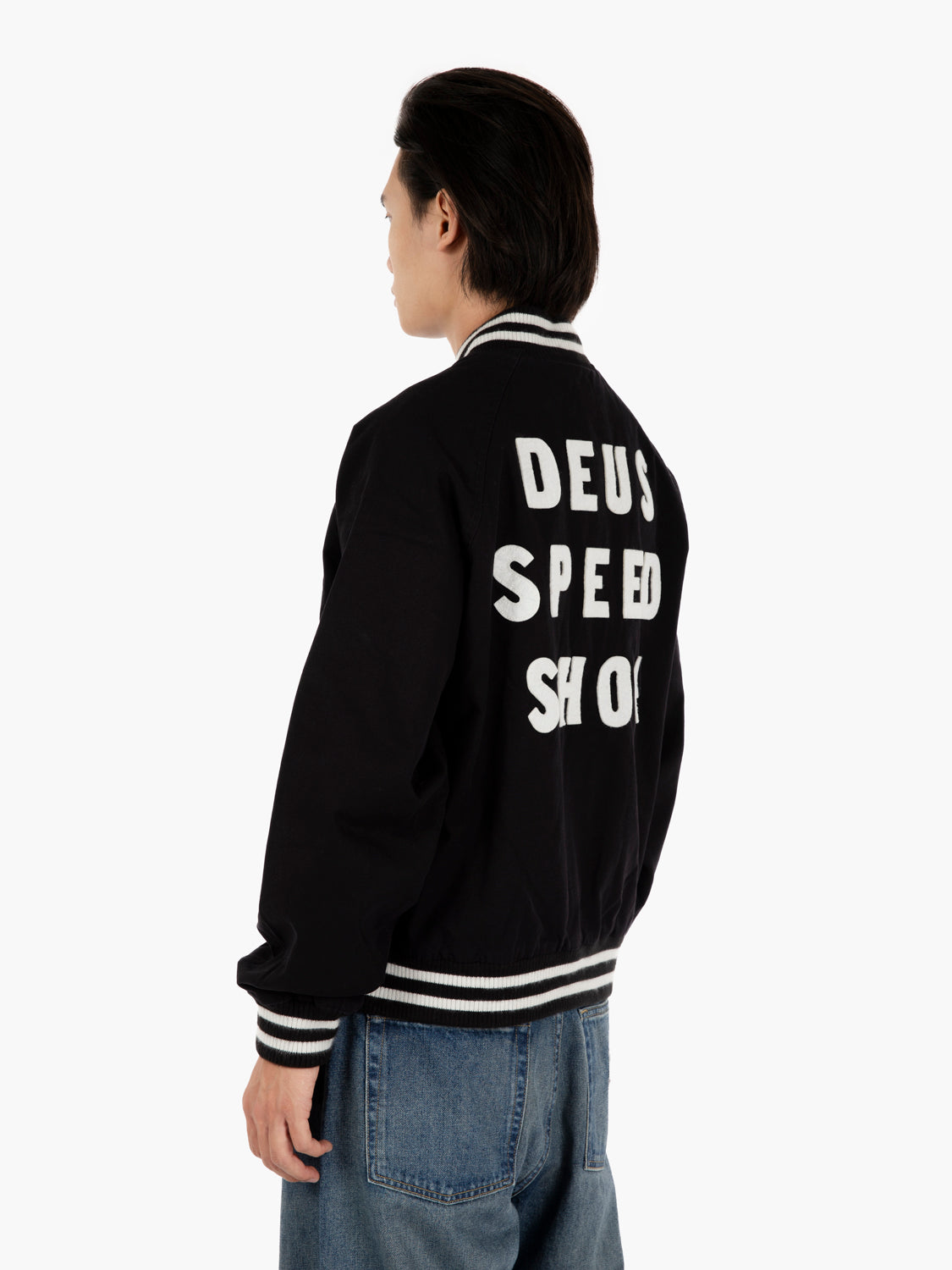 Stadium jacket black