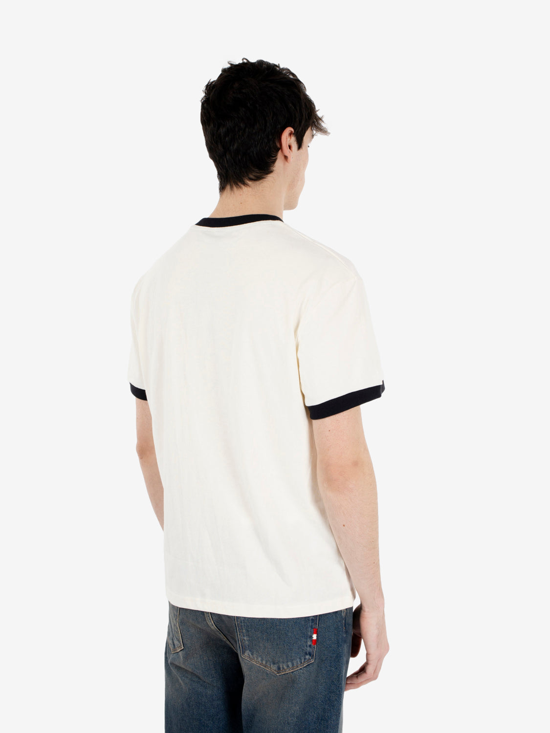 Arrows Ringer tee pristine white