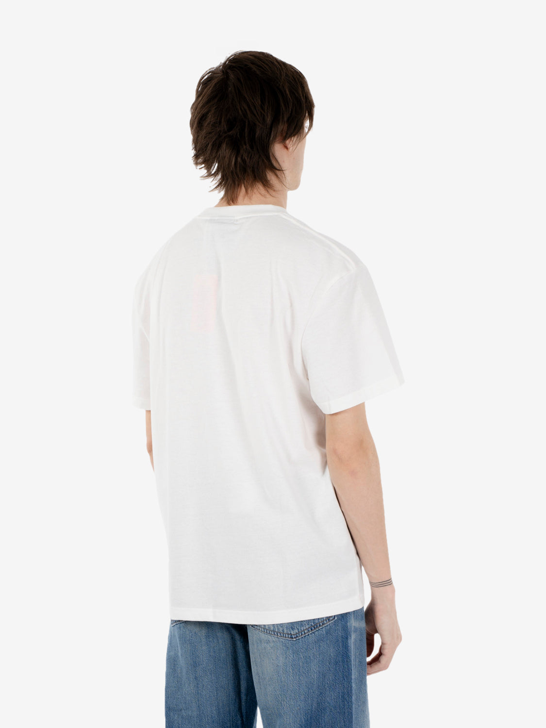 Parts & Service pocket tee vintage white