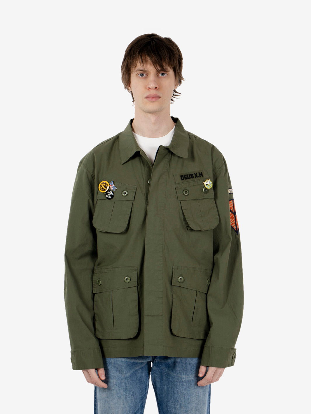 Power overshirt verde