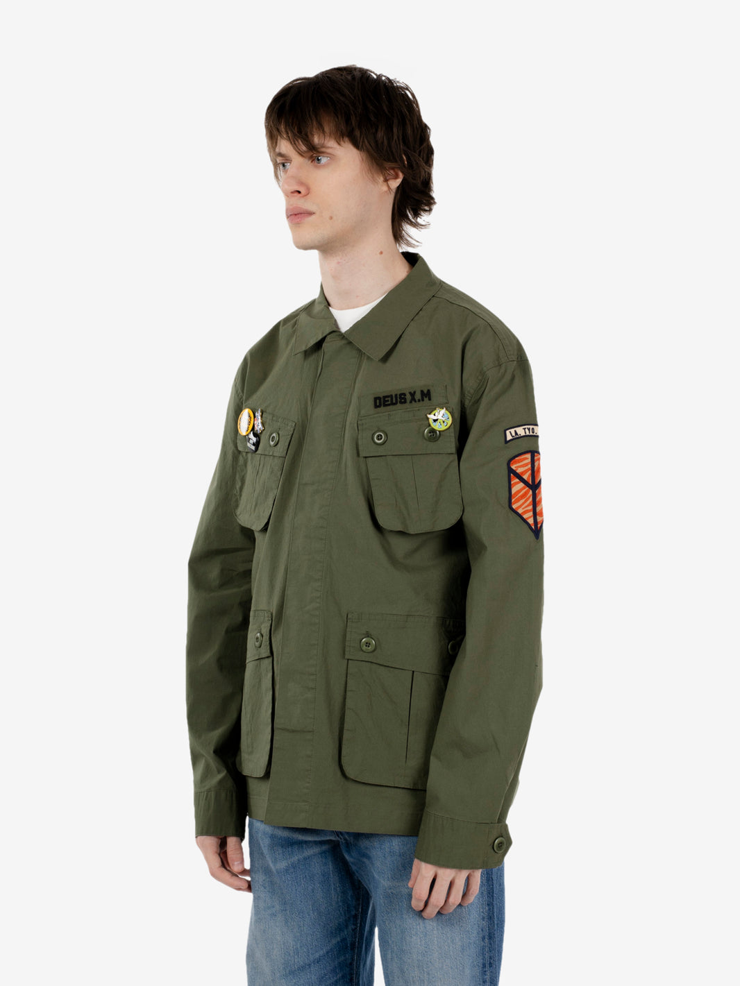 Power overshirt verde