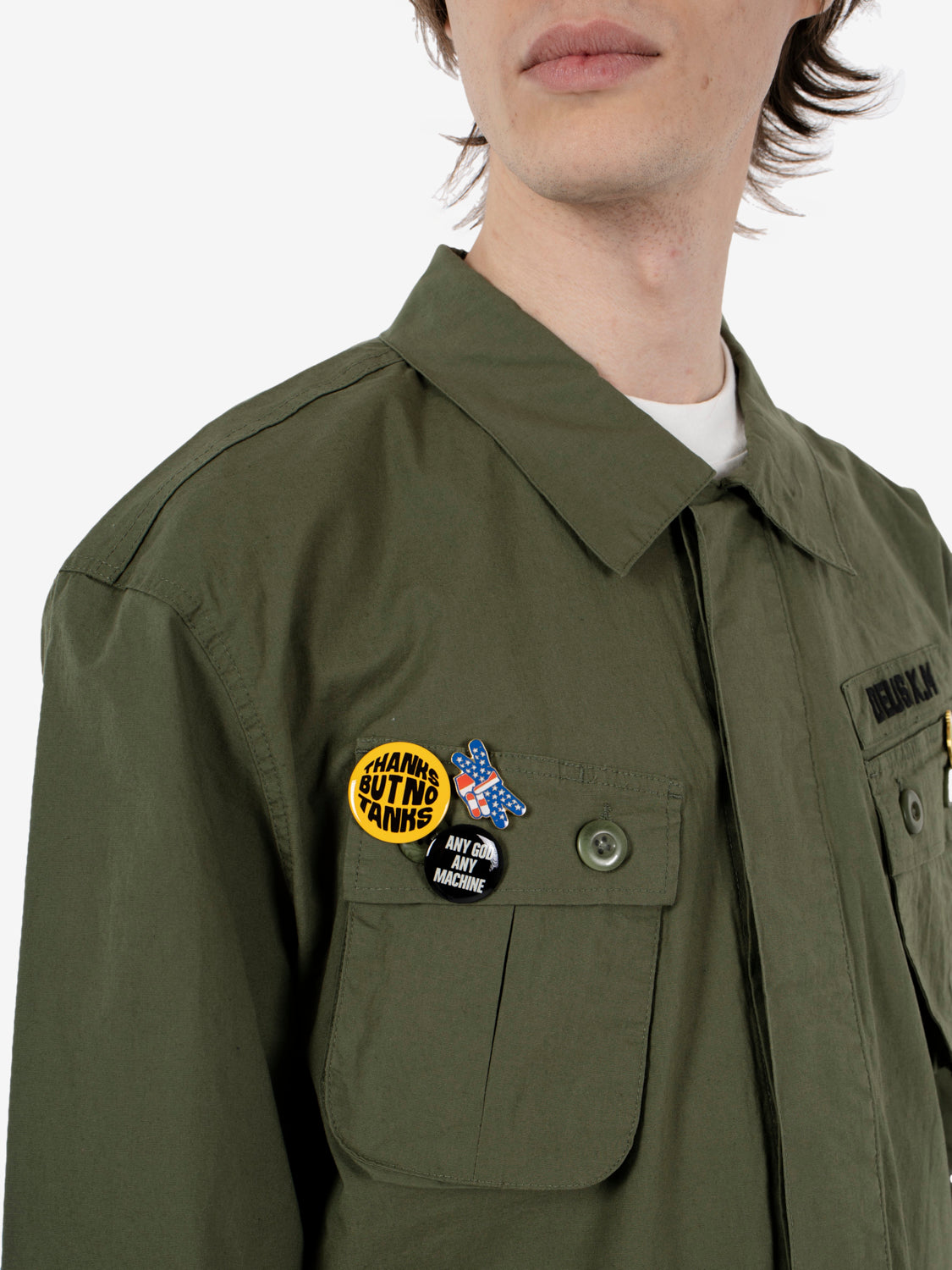 Green power overshirt