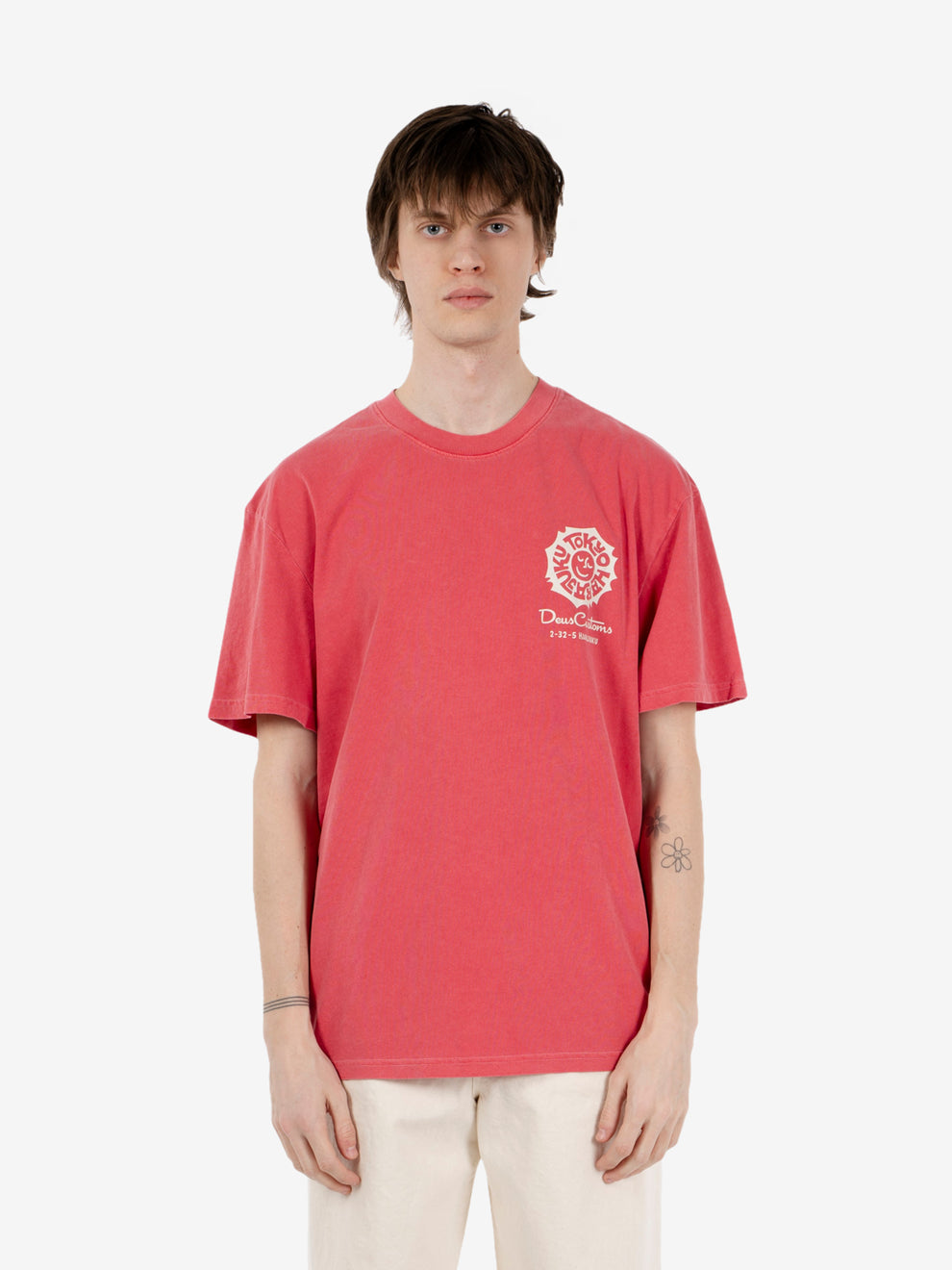 Tokyo Address tee melon red
