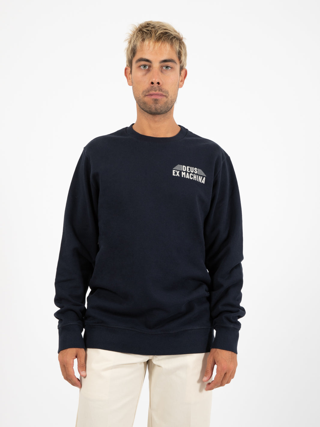 Fender Crew Navy Sweatshirt