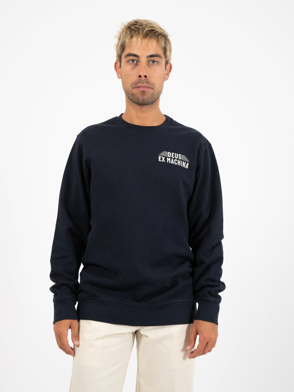 Fender Crew Navy Sweatshirt