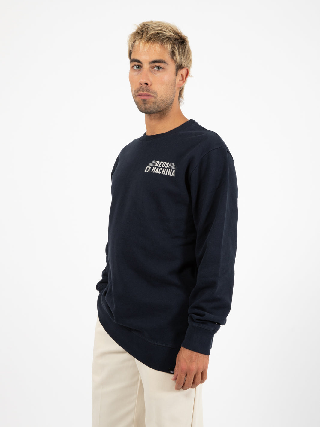 Fender Crew Navy Sweatshirt