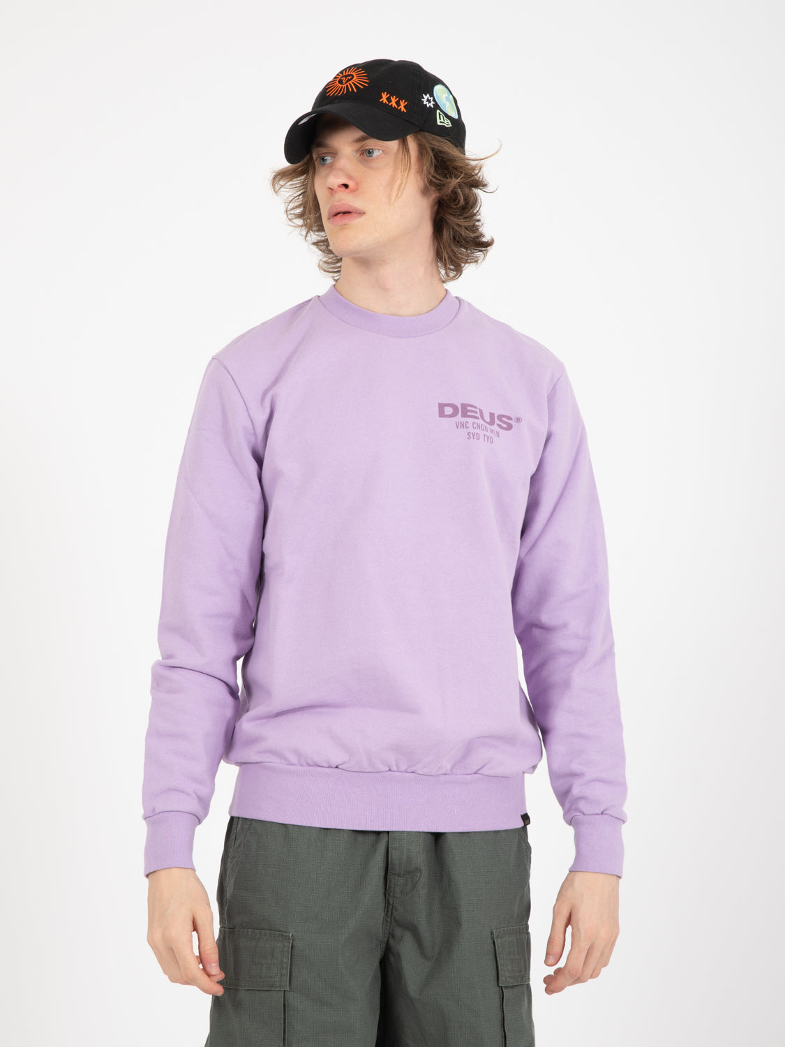 Big Time Purple Crewneck Sweatshirt