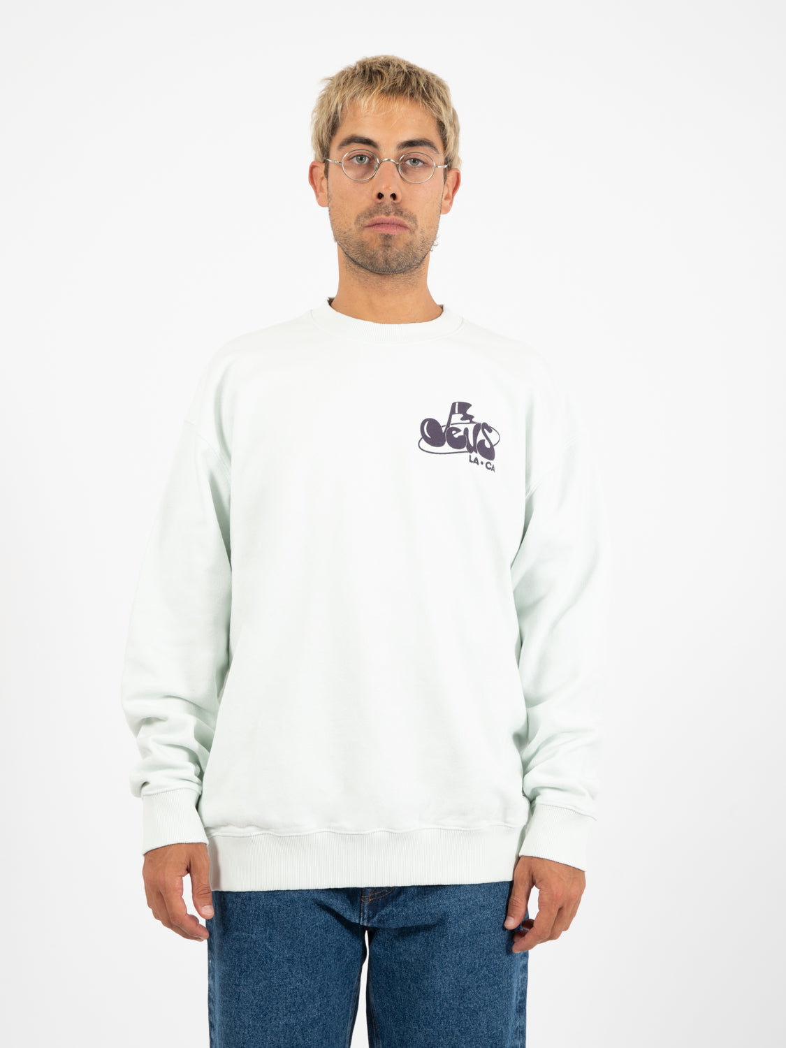 Harmony Crew Illusion Blue sweatshirt
