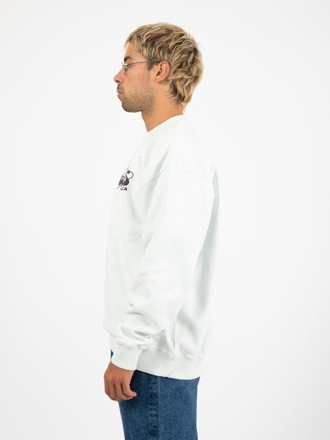 Harmony Crew Illusion Blue sweatshirt