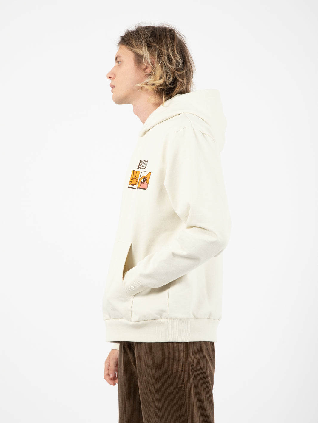 Max Speed Hoodie dirty white