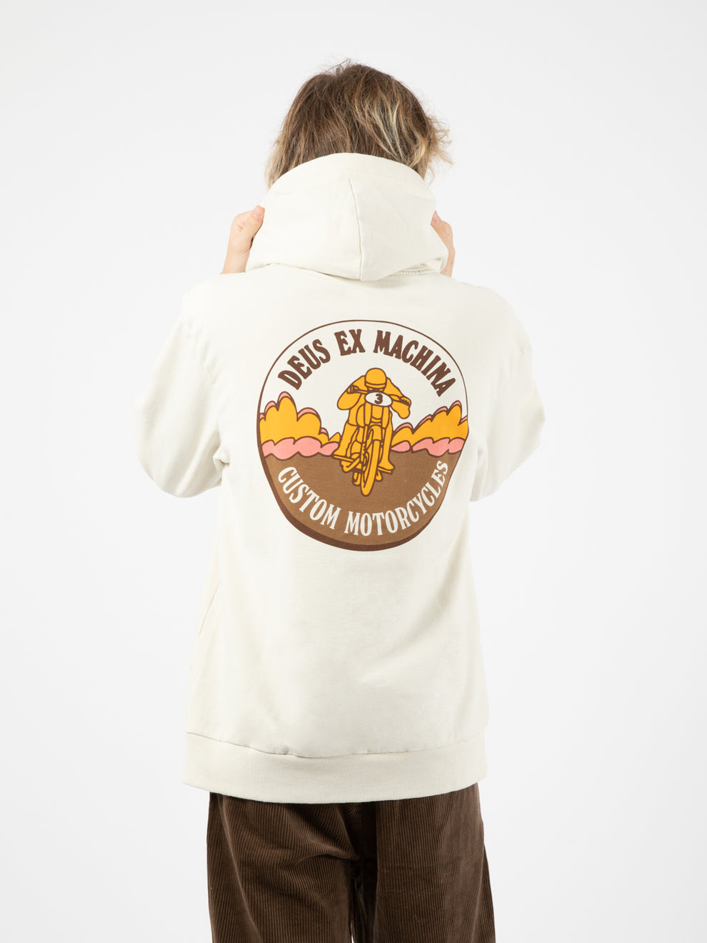 Max Speed Hoodie dirty white