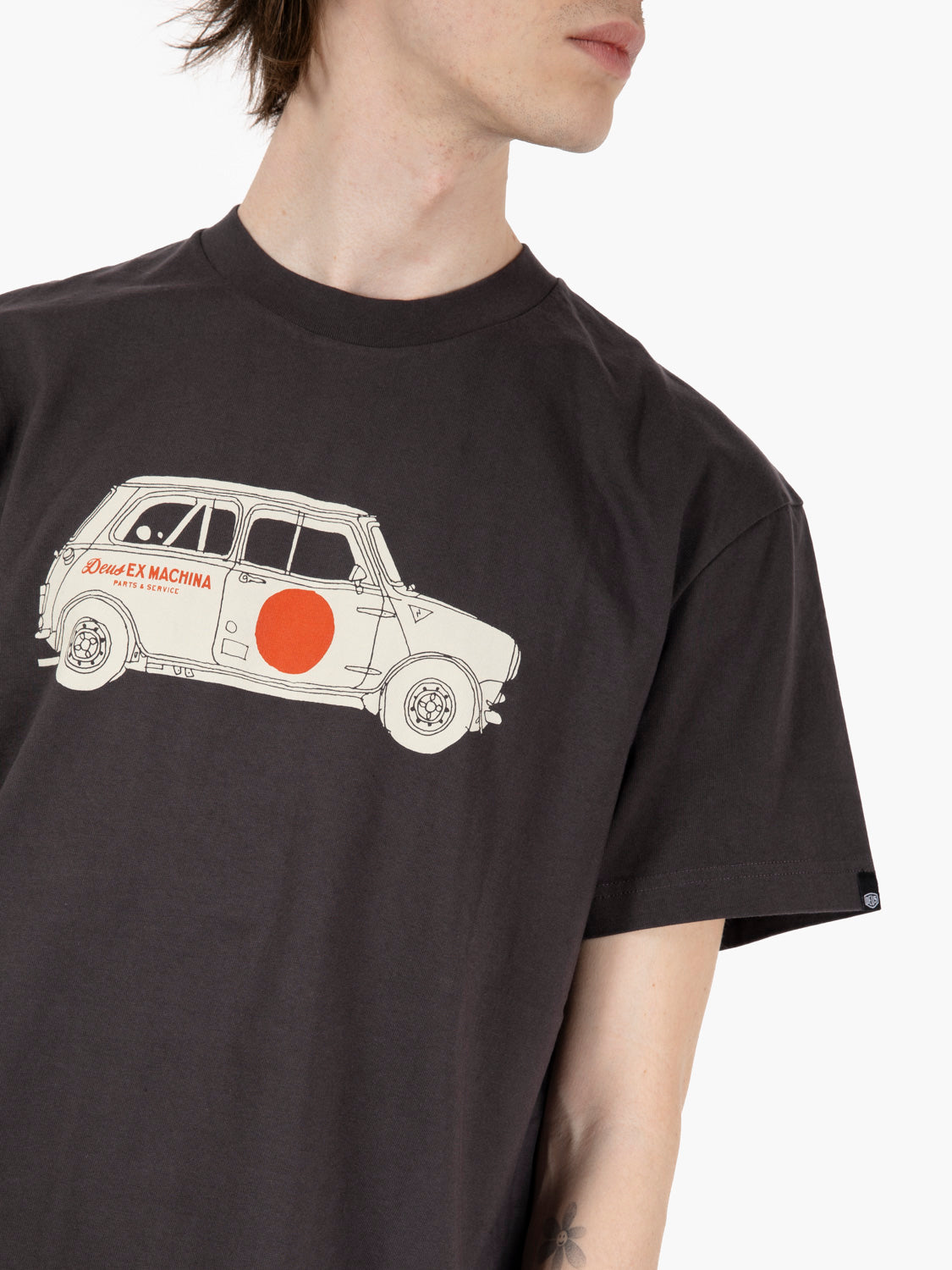 Mini tee anthracite