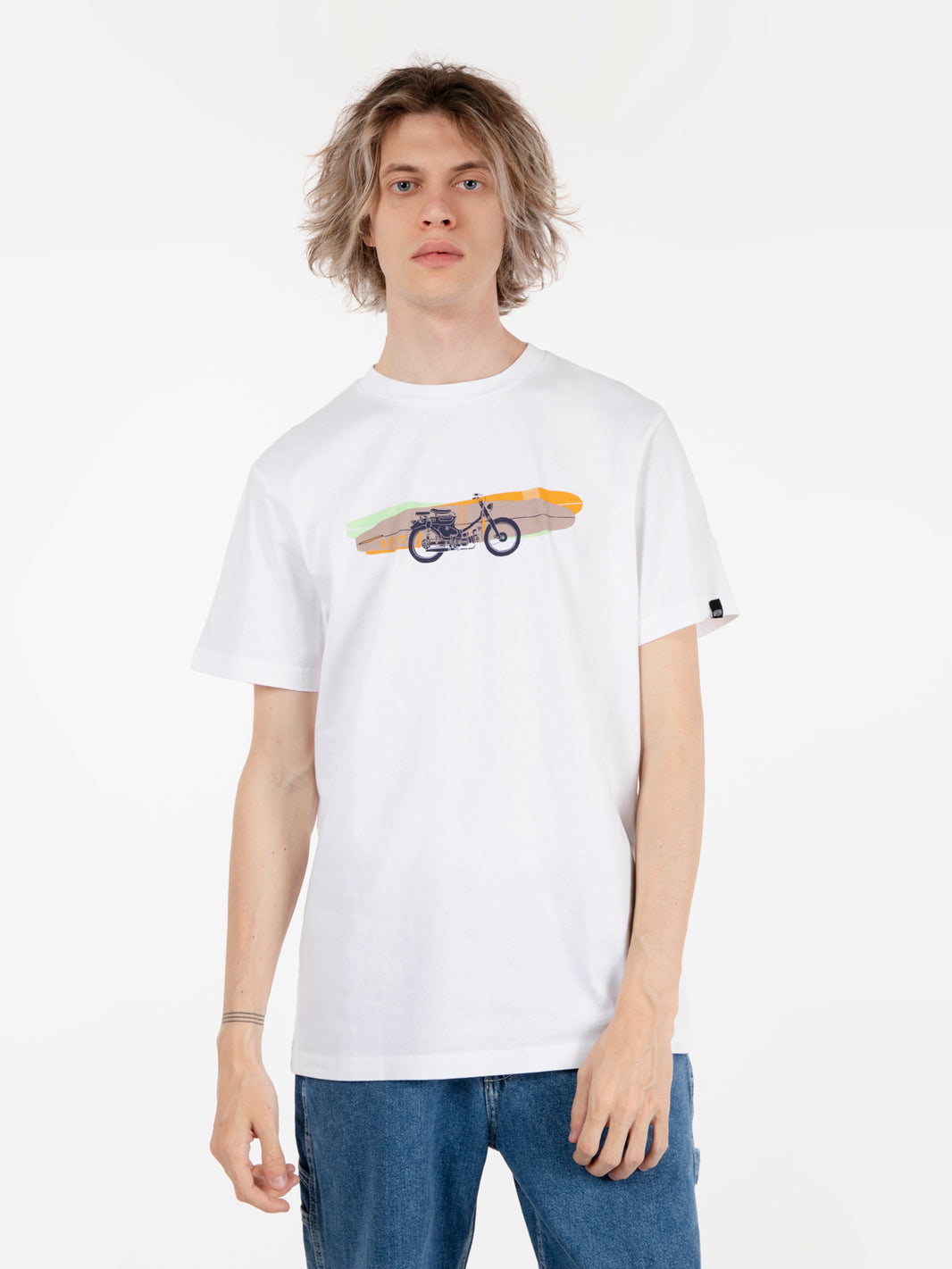 Seaside tee white