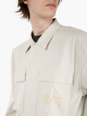 DEUS - Sovracamicia Tommy poplin surd shirt dirty white