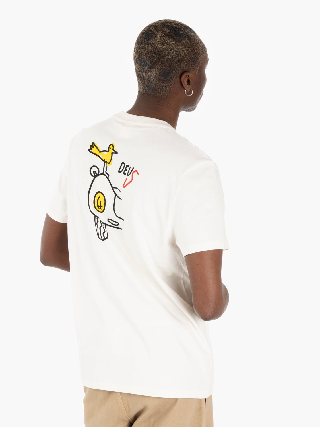 Deus - Specter rare birds tee pristine white | STIMM