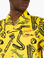 DEUS - Specter tools SS shirt carary yellow