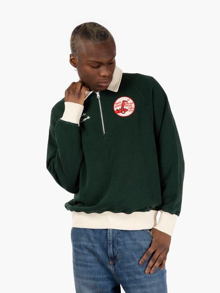 Specter zip sweat racing green