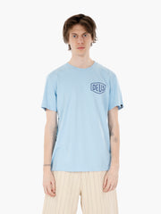 DEUS - T-shirt Biarritz address sky blue