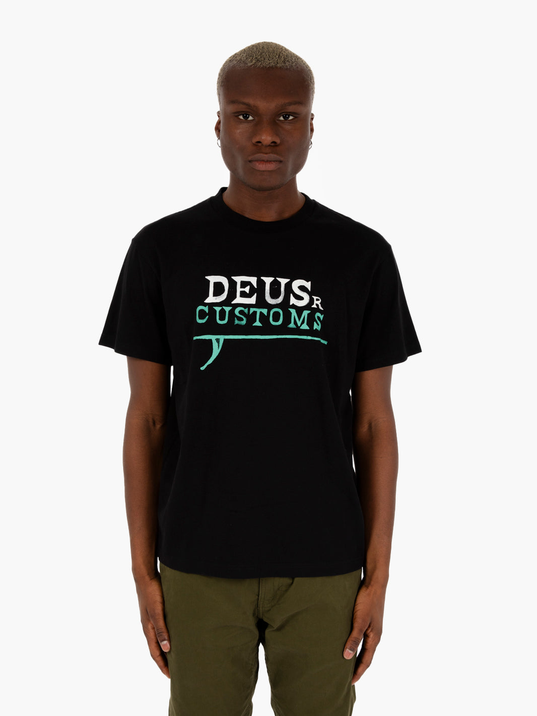 Big wave tee black t-shirt