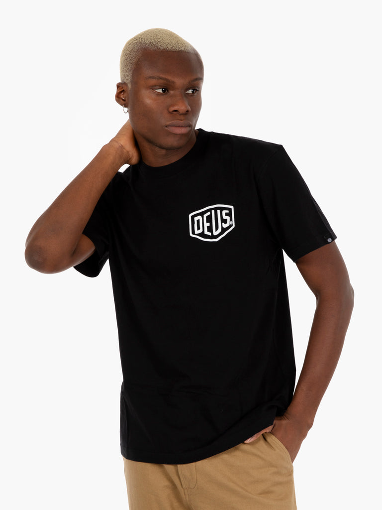 DEUS - T-shirt Carby pickup black