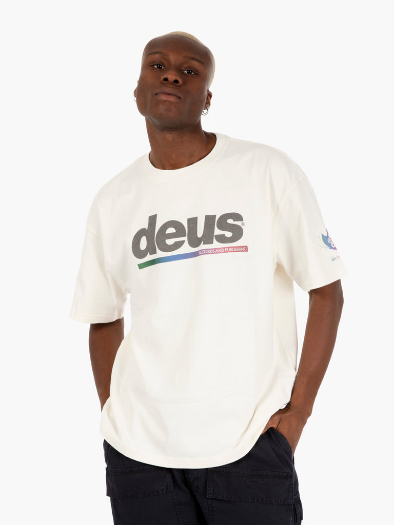 DEUS - T-shirt Dig U white