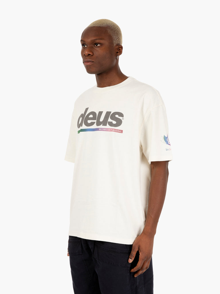 DEUS - T-shirt Dig U white