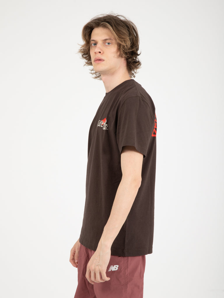 DEUS - T-shirt Flash choc brown