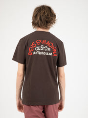 DEUS - T-shirt Flash choc brown