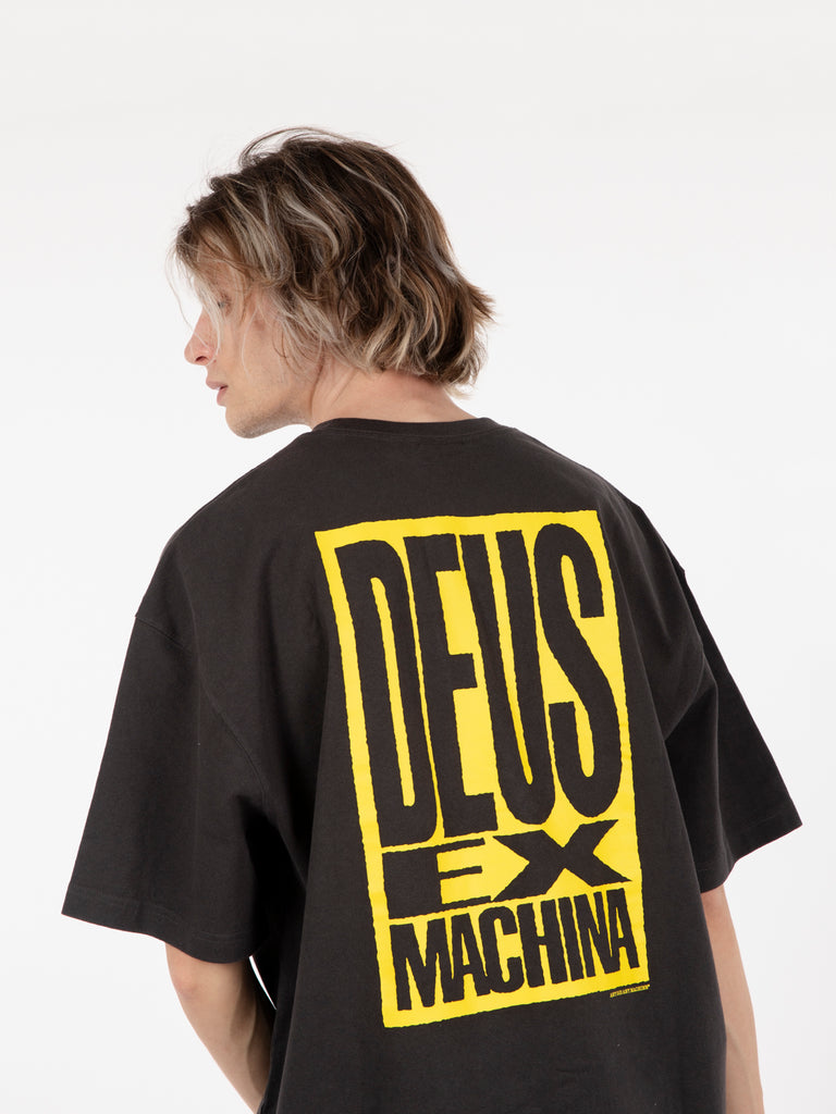 DEUS - T-shirt Heavier than heaver anthracite