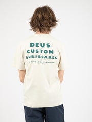 DEUS - T-shirt layback dirty white