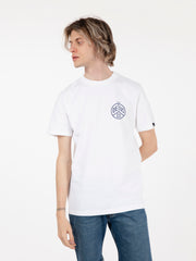 DEUS - T-shirt Peaces white