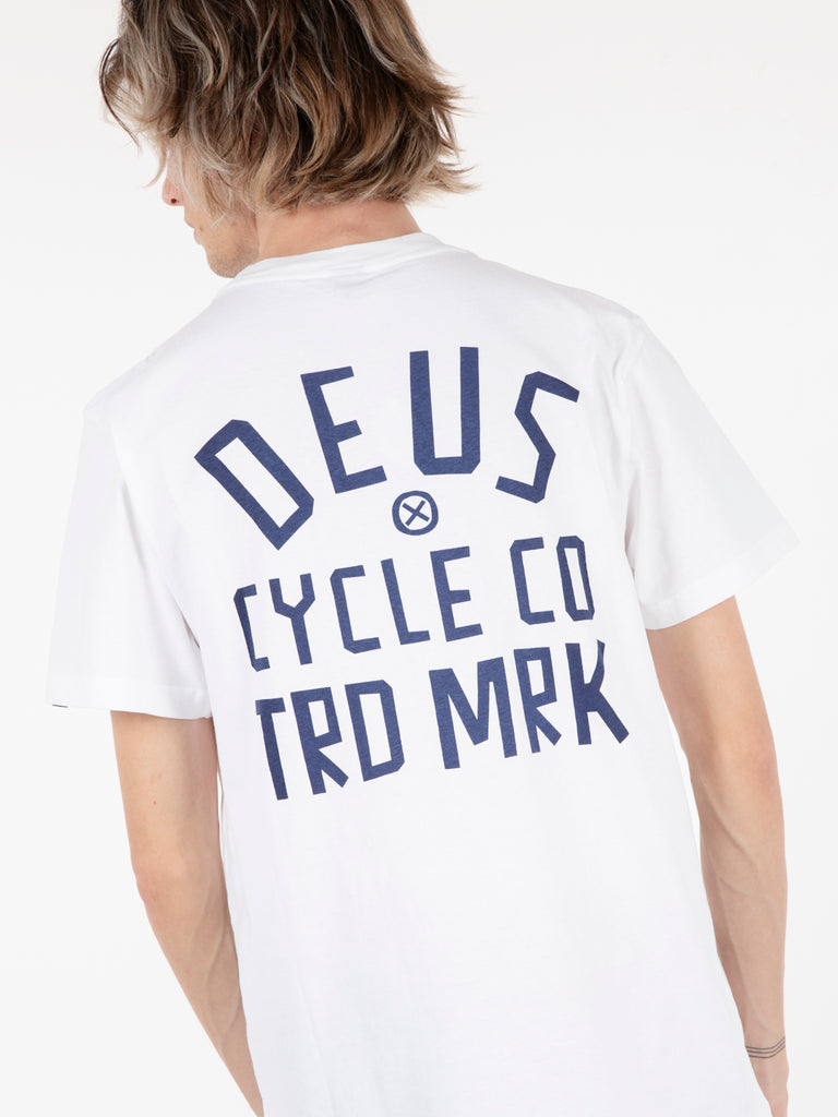 DEUS - T-shirt Peaces white