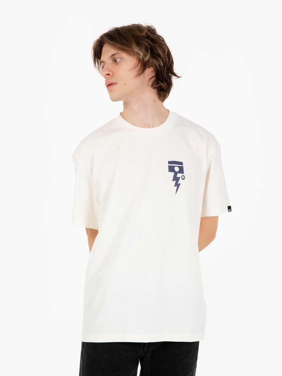 Pisstin Vintage White T-Shirt