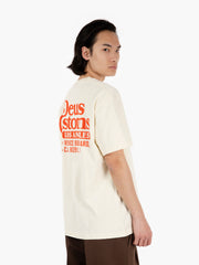 DEUS - T-shirt raptor dirty white