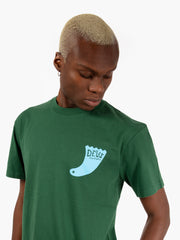 DEUS - T-shirt Single fin hillside green