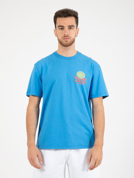 T-shirt Sleeping Sun french blue