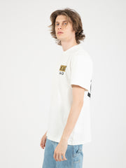 DEUS - T-shirt Super Stitious vintage white