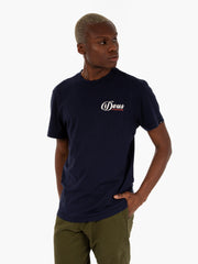 DEUS - T-shirt Time Taker navy