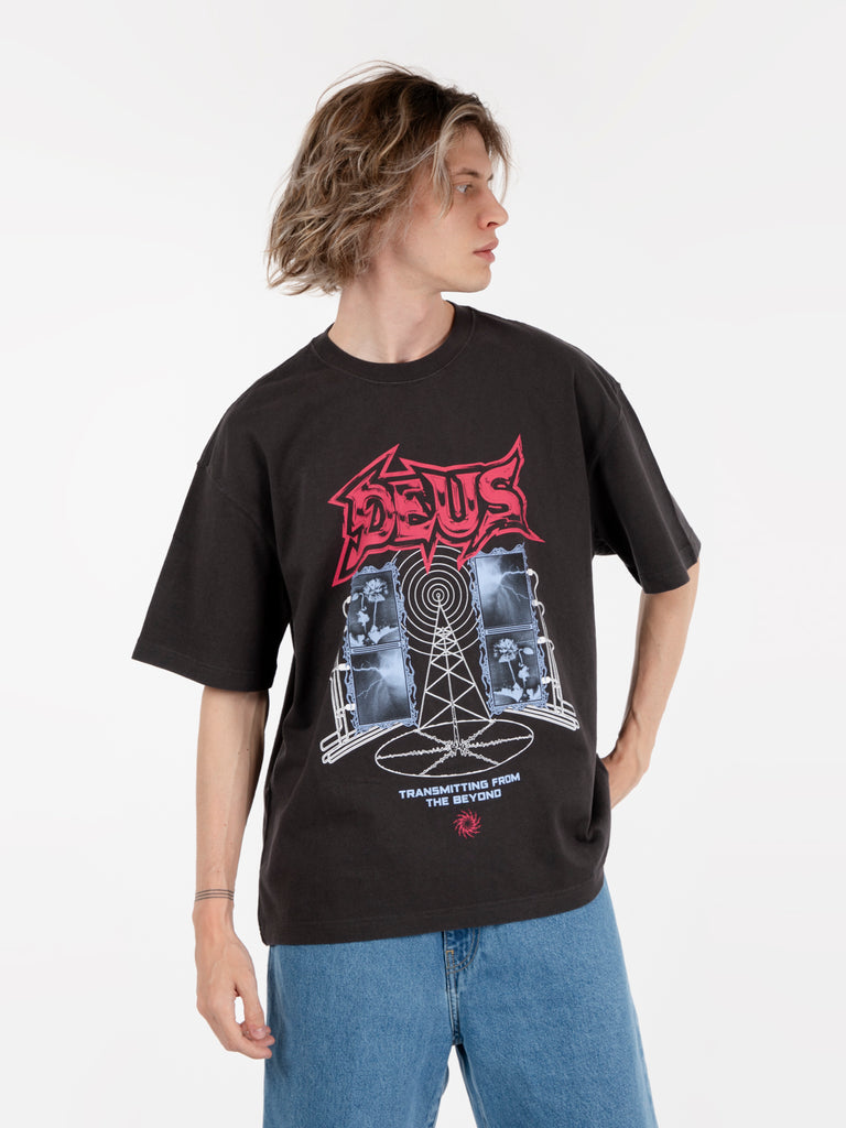 DEUS - T-shirt Transmission anthracite