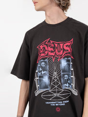 DEUS - T-shirt Transmission anthracite