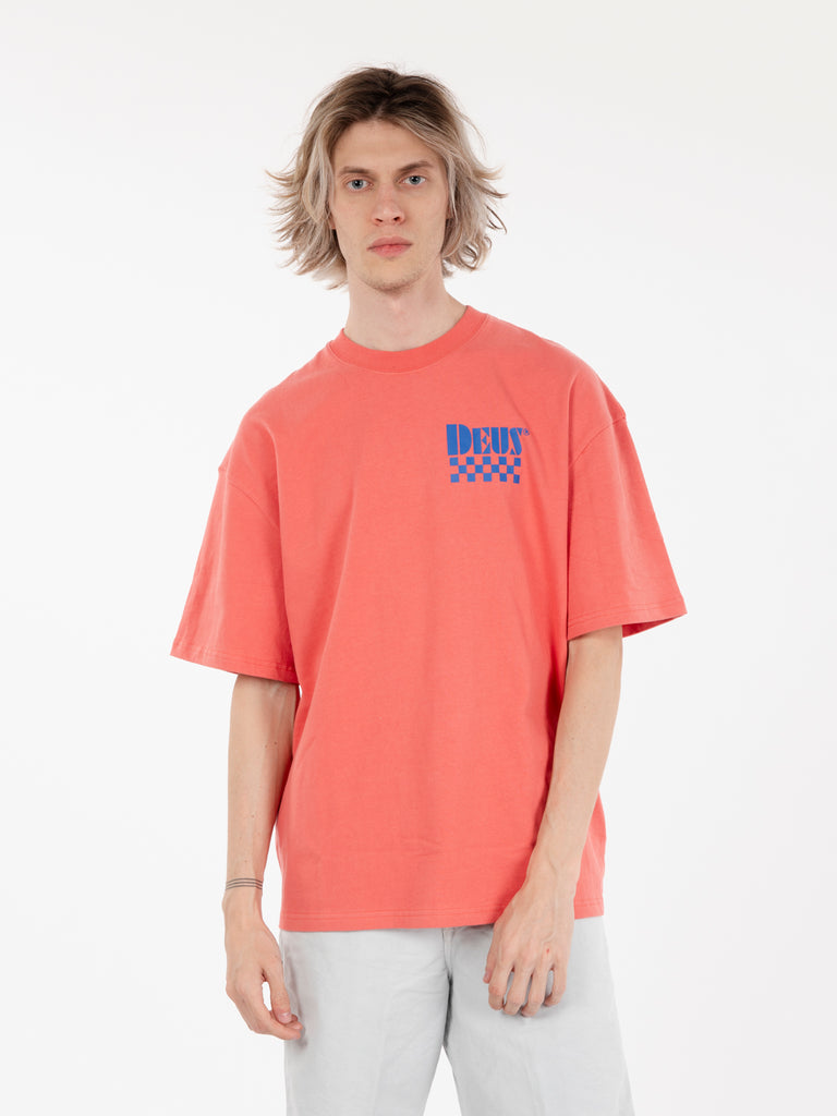 DEUS - T-shirt Trip over raspberry