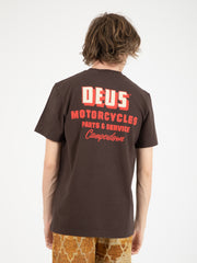 DEUS - T-shirt Unchained choc brown