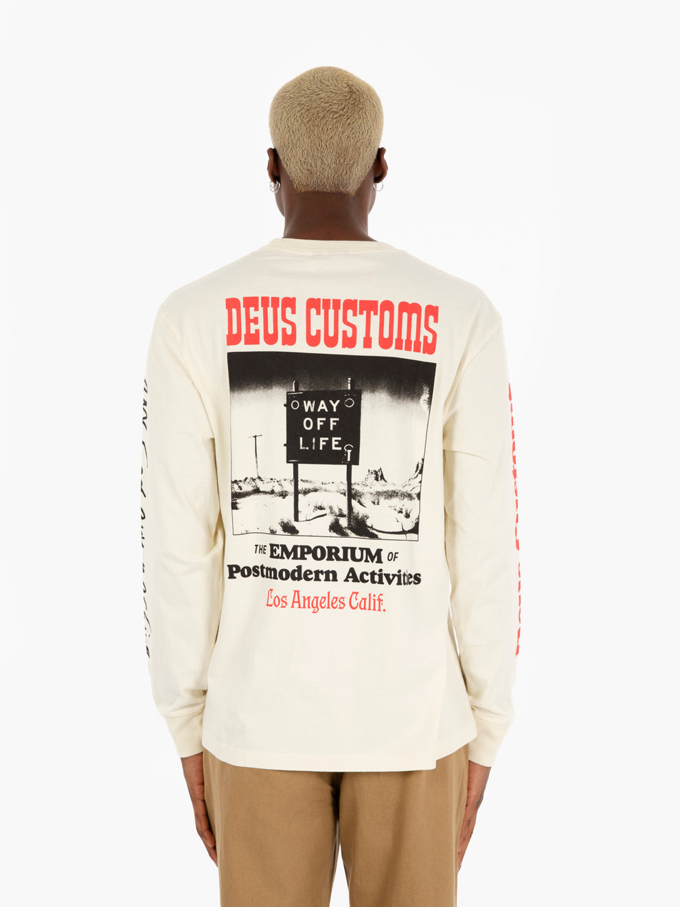 T-shirt Way Off LS dirty