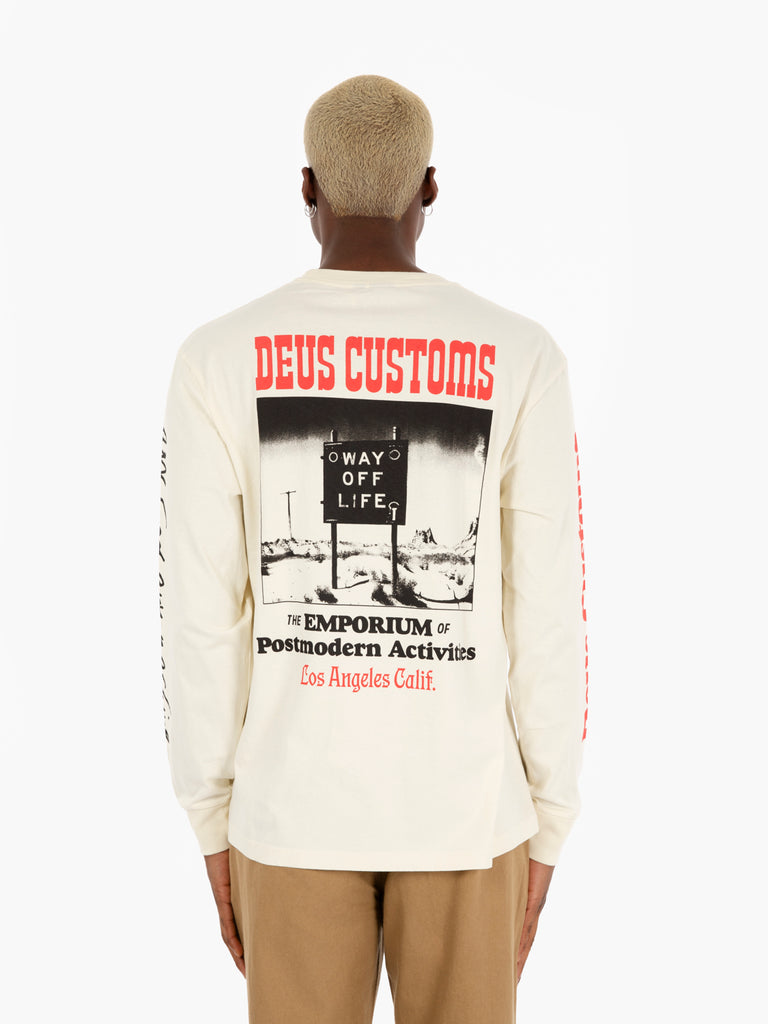 DEUS - T-shirt Way Off LS dirty