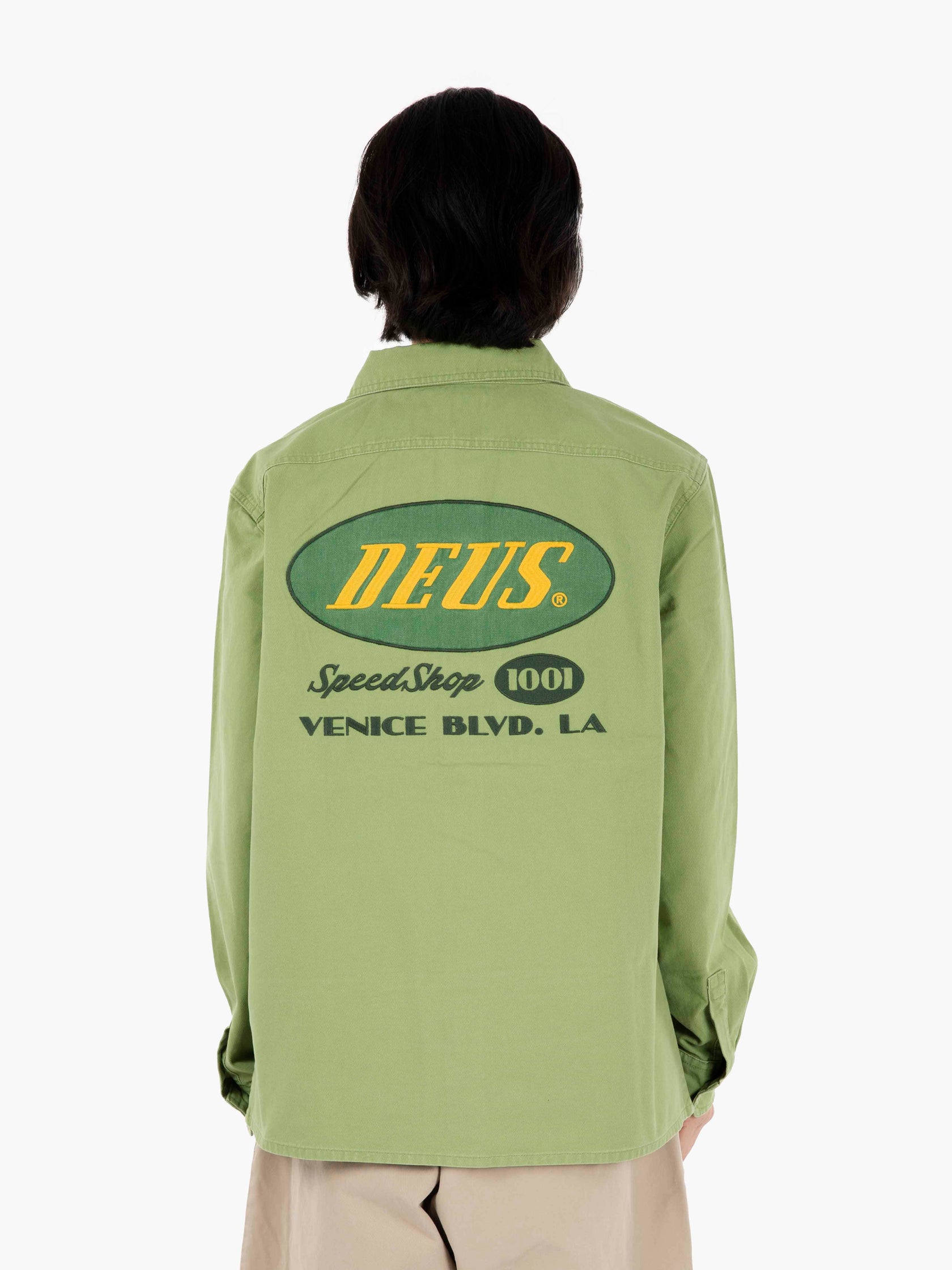 Tin lizzie shirt dirty green