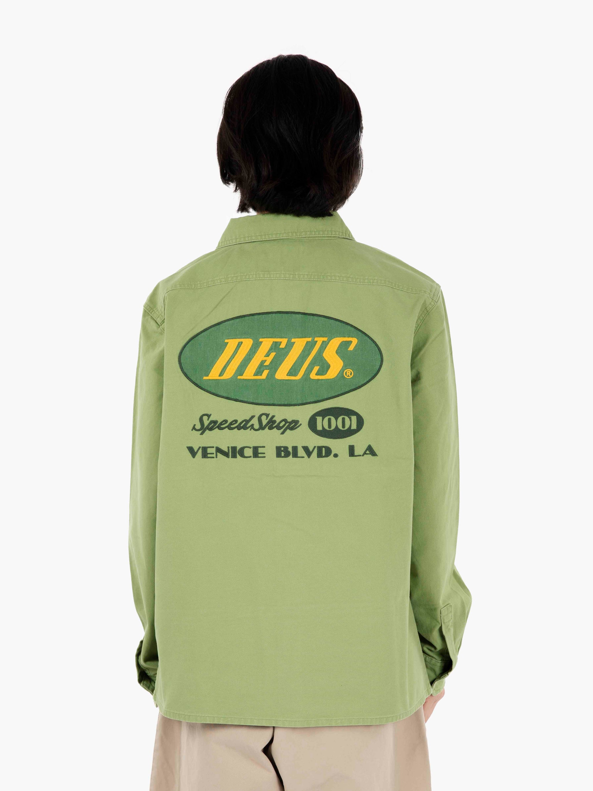 Tin lizzie shirt dirty green
