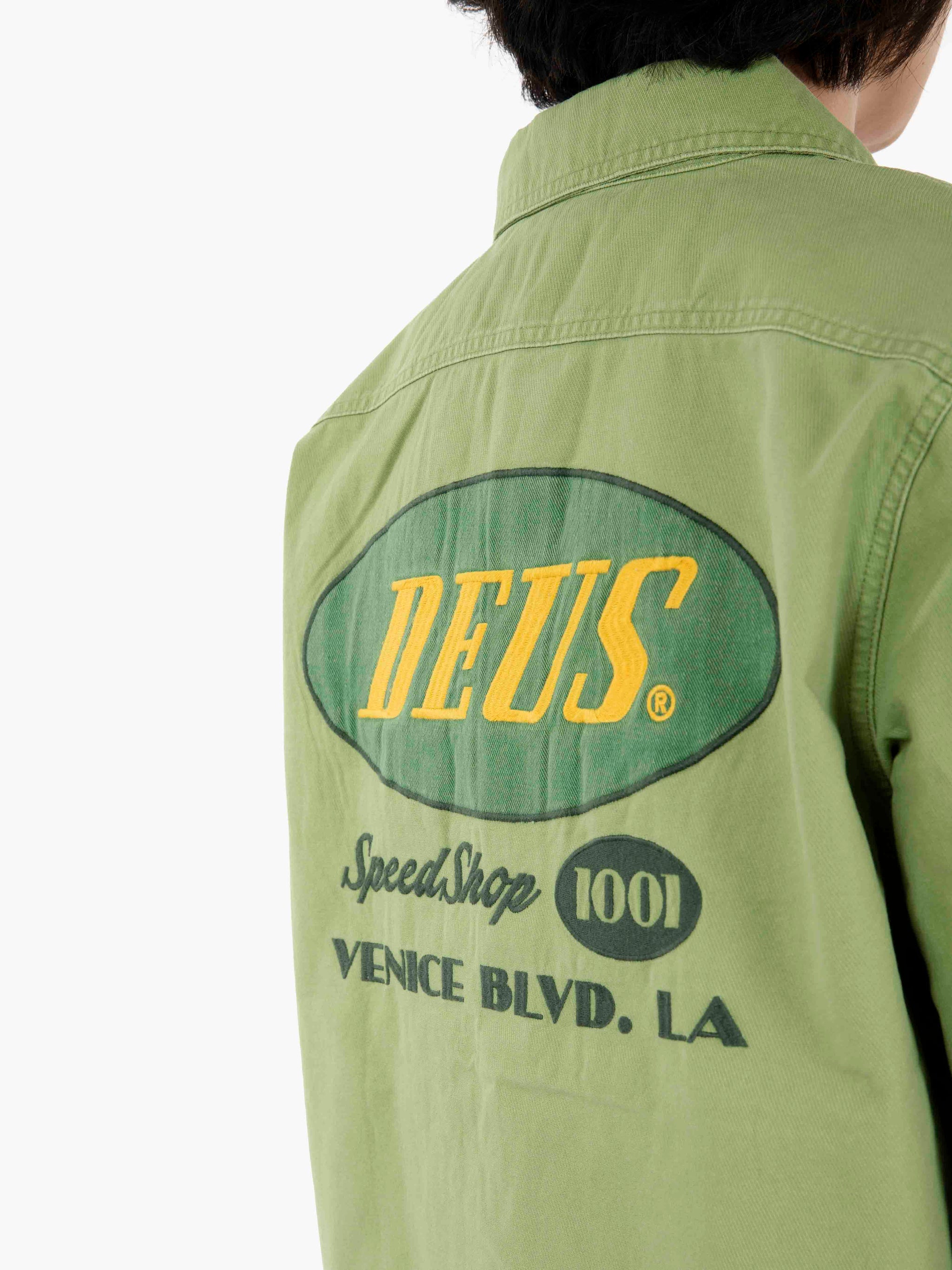 Tin lizzie shirt dirty green