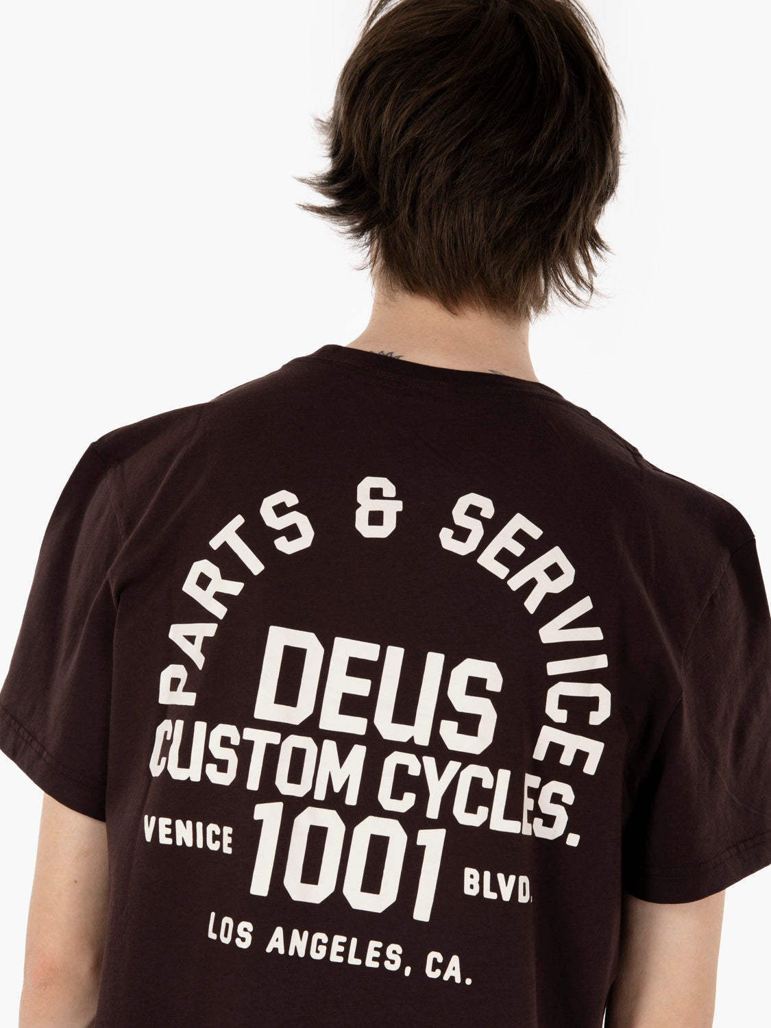 Troop tee choc plum