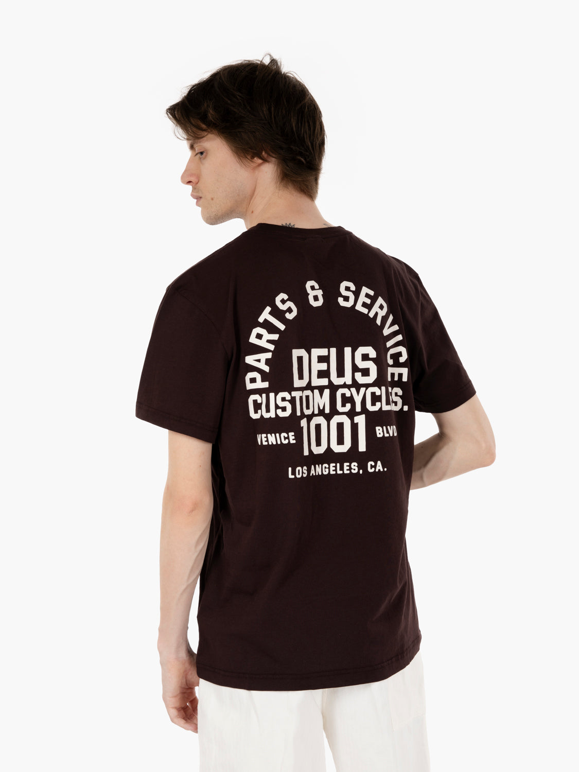 Troop tee choc plum